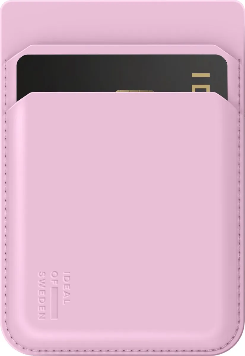 iDeal of Sweden Magnetic Card Holder MagSafe Roze - 2 Pasjes