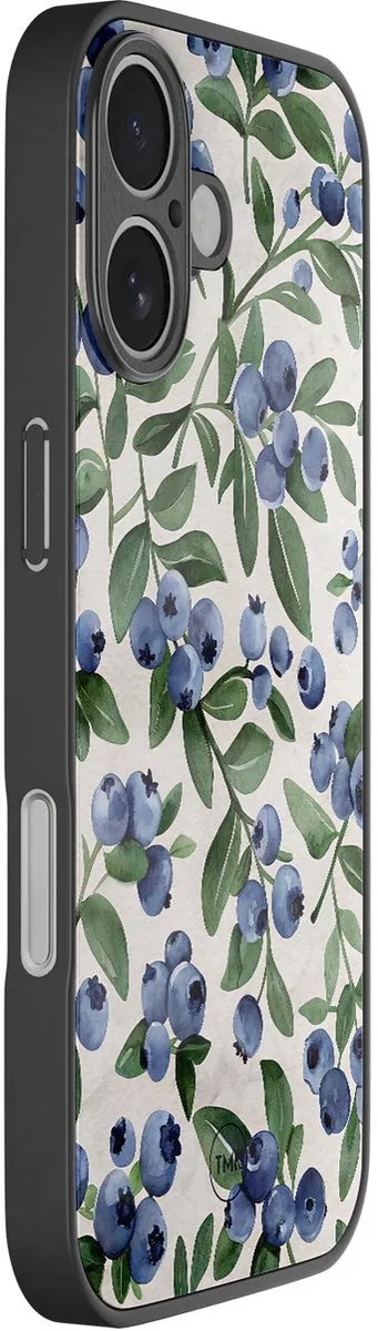 Casevibes iPhone 17 Hoesje - Blueberries Multi - TPU Glossy
