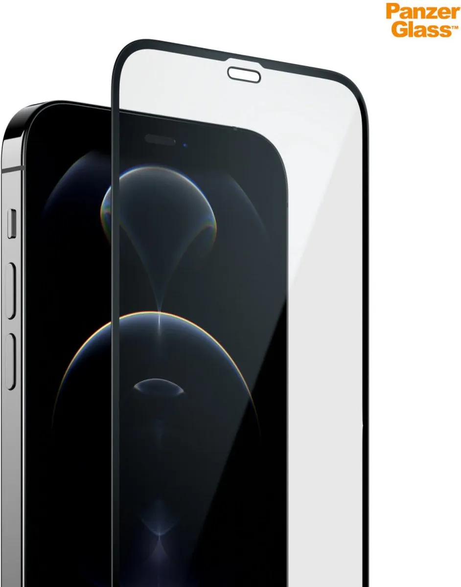 PanzerGlass PZ-2712 Screenprotector iPhone 12 Pro Max - Zwart