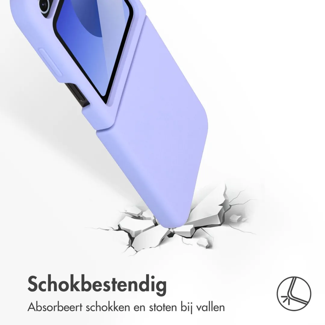 Accezz Hoesje Samsung Galaxy Z Flip 6 - Paars