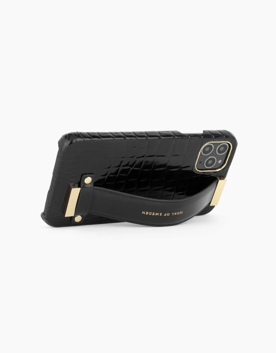 iDeal of Sweden Statement Case Strap Handle IDSCAW20-1965-223 - iPhone 11 Pro Max/XS Max - 3 Pasjes - Zwart