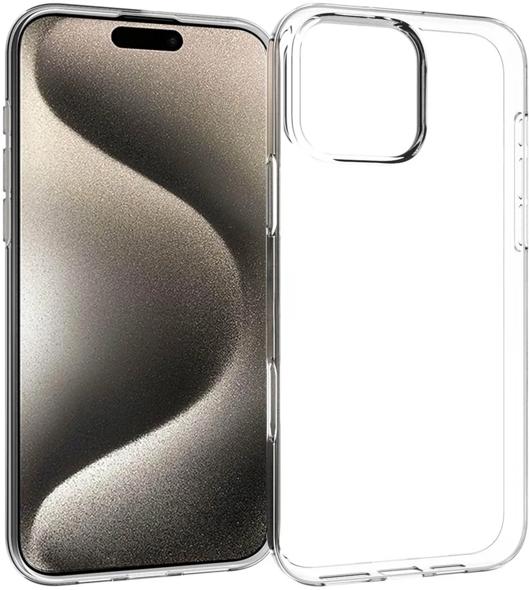 Accezz Hoesje iPhone 16 Pro Max Transparant