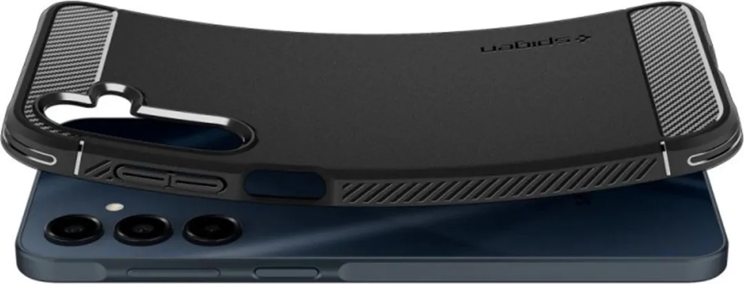 Spigen Rugged Armor ACS08891 Backcover - Samsung Galaxy A16 - Matte Black