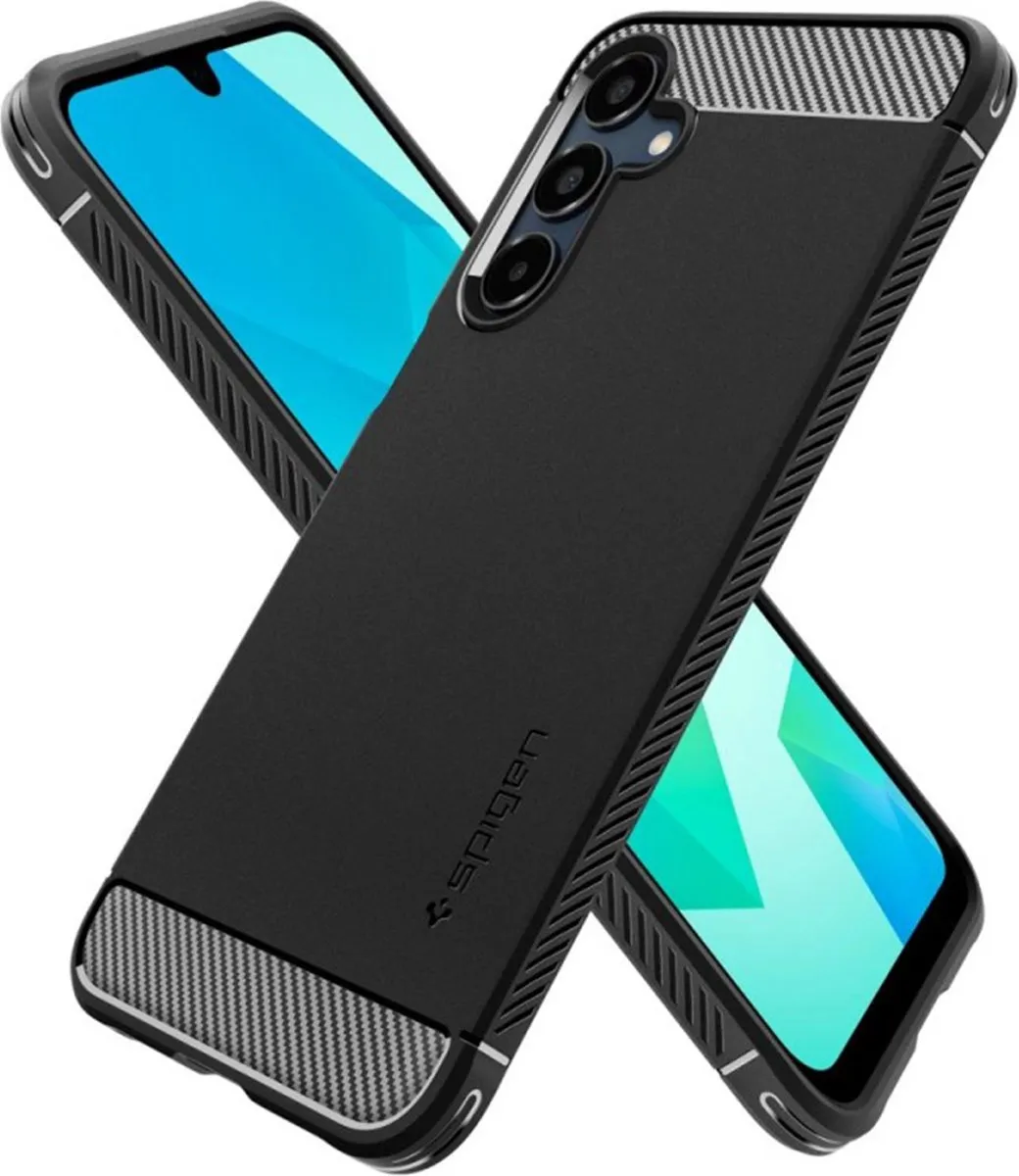 Spigen Rugged Armor ACS08891 Backcover - Samsung Galaxy A16 - Matte Black