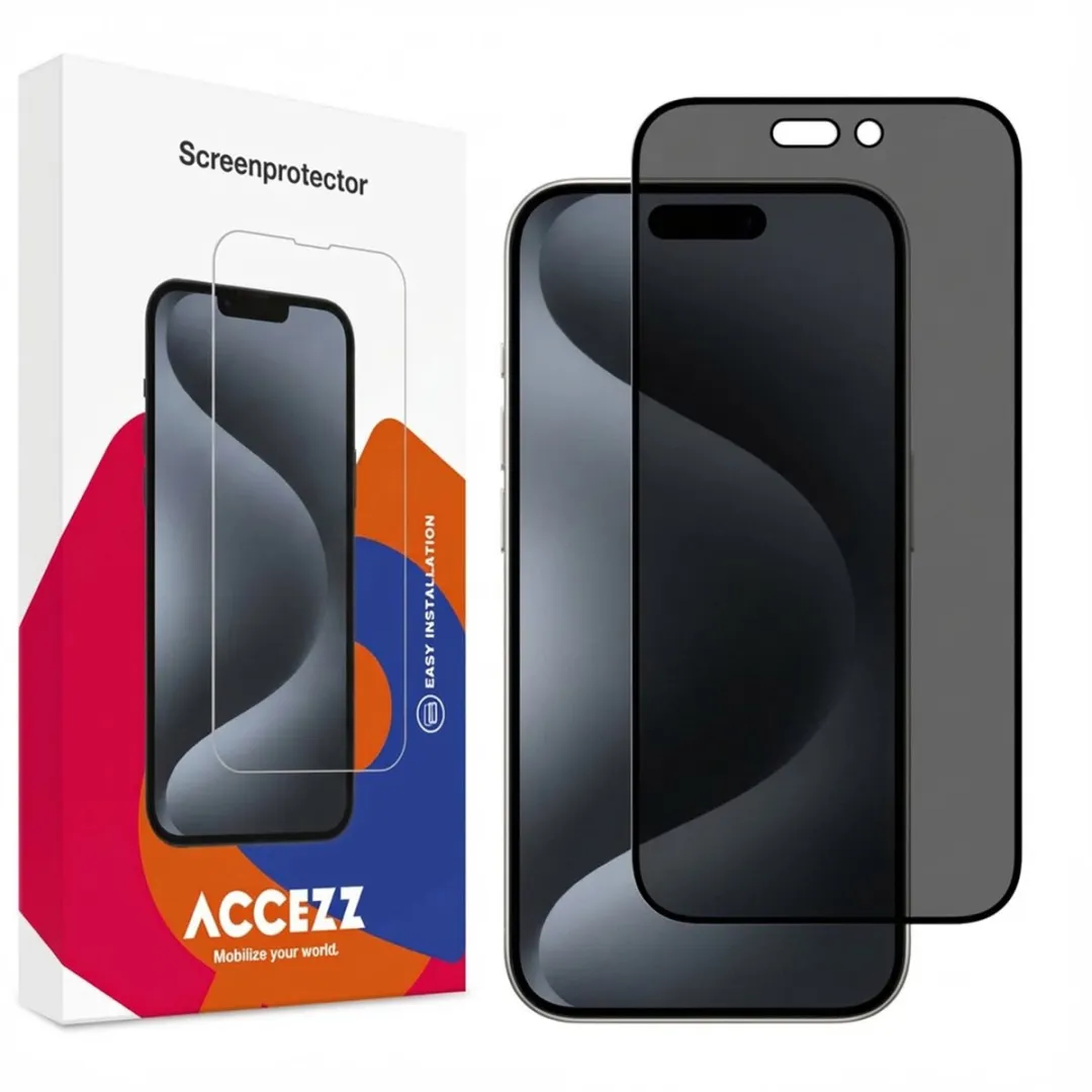 Accezz Screenprotector iPhone 15 Pro Max
