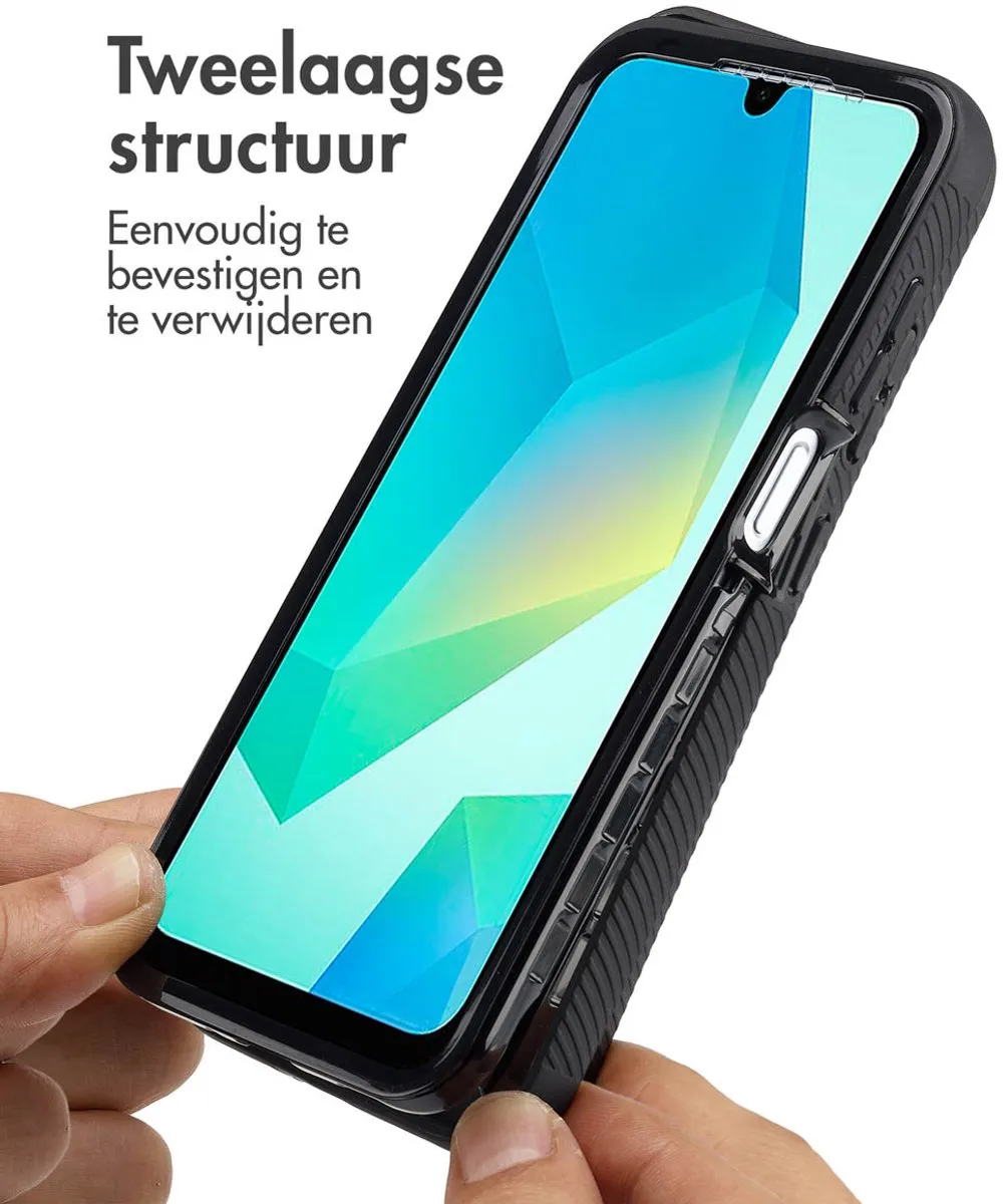 Imoshion Hoesje Samsung Galaxy A16 - 360° Beschermend - Zwart