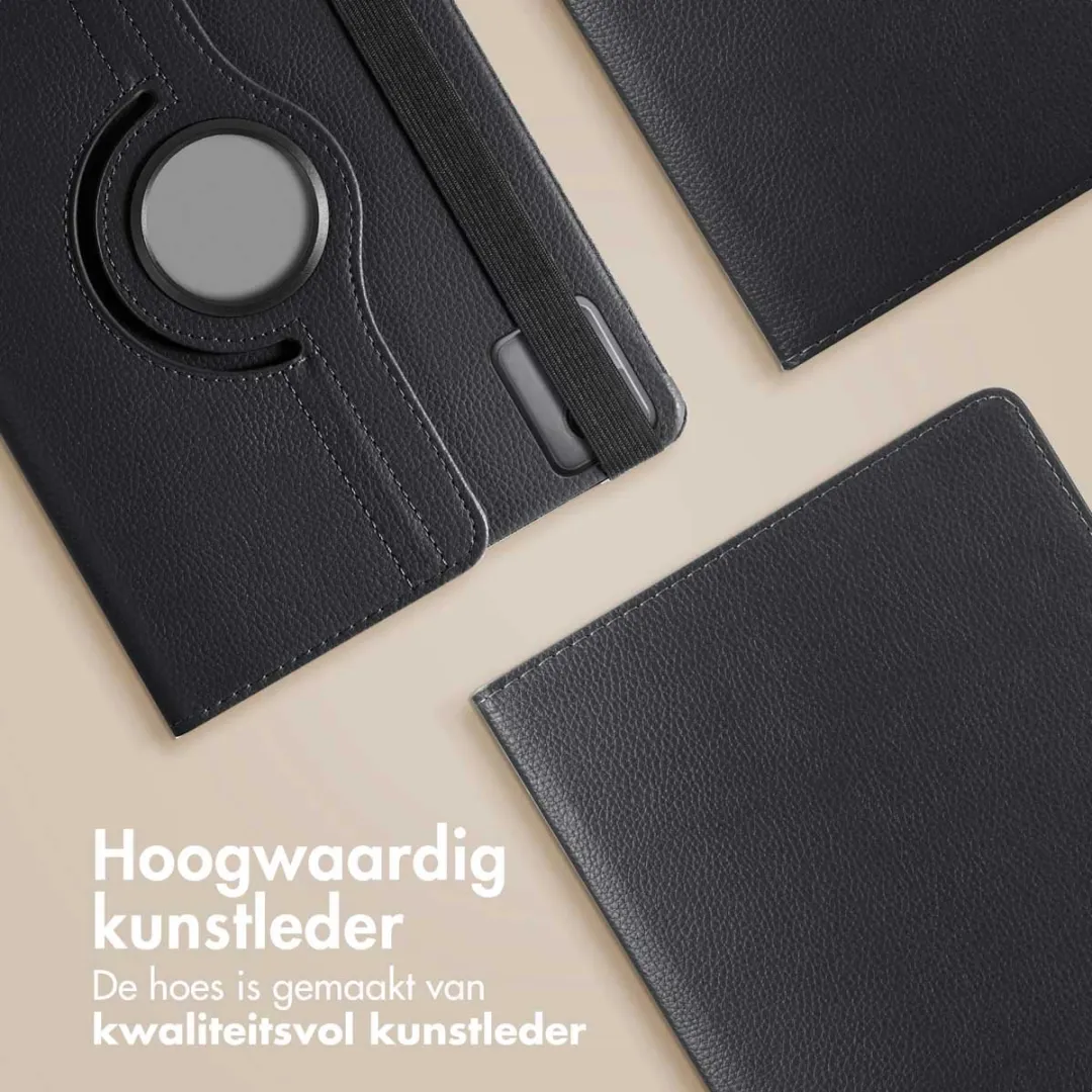 Imoshion SH00072025 Tablethoes Lenovo Tab M11 - 360° Bookcase - Zwart - afbeelding 6 van 6