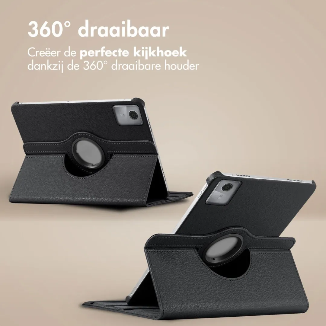 Imoshion SH00072025 Tablethoes Lenovo Tab M11 - 360° Bookcase - Zwart