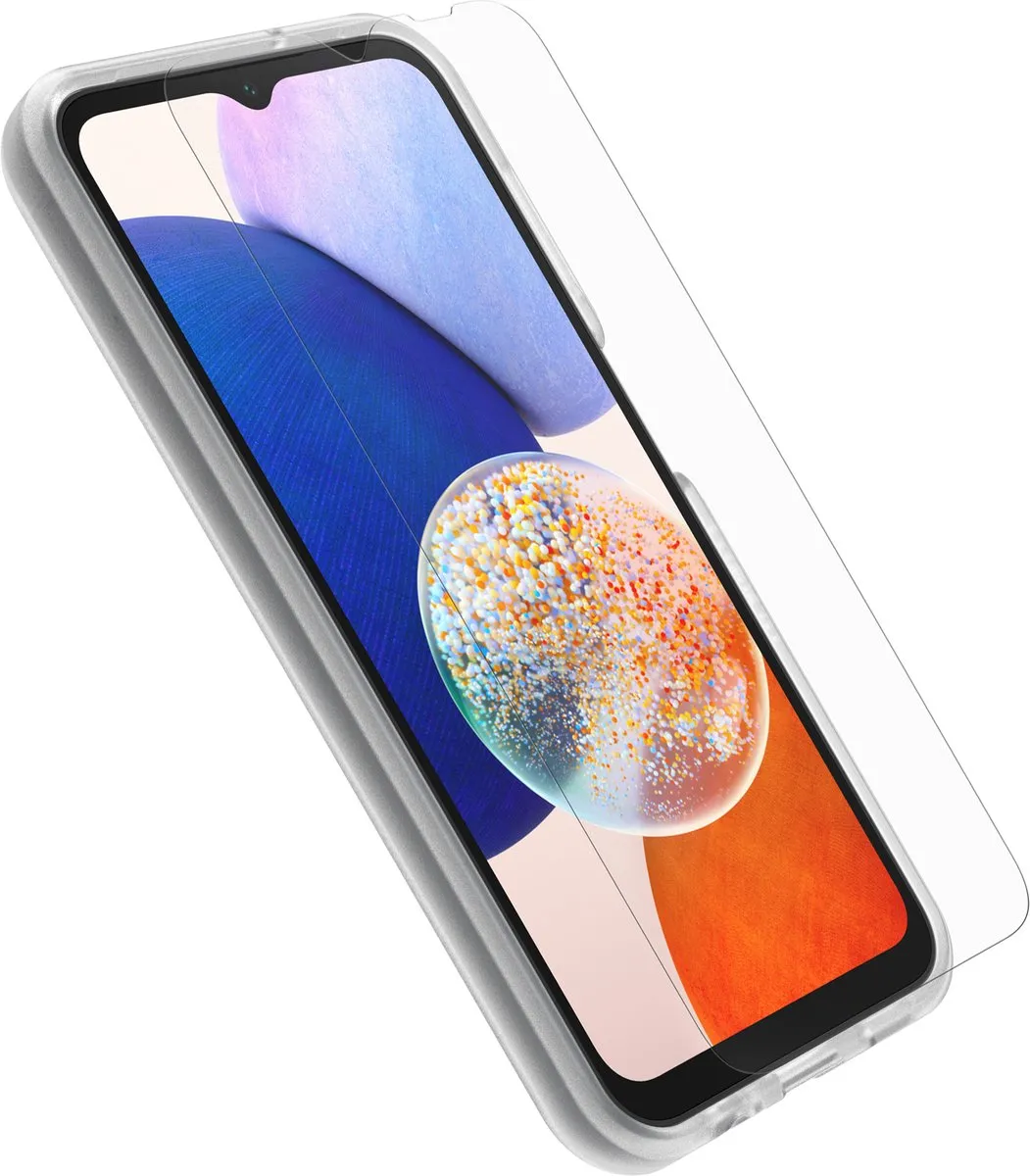 OtterBox React 78-81181 Hoesje - Transparant + Screenprotector Samsung Galaxy A14