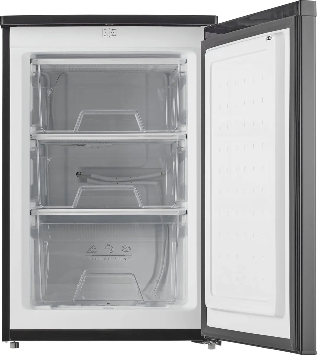 Inventum VR550B Tafelmodel Vriezer 88L - 3 Lades - Zwart