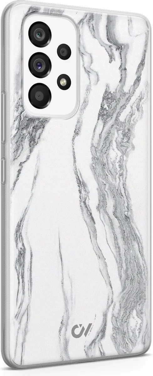 Casevibes Samsung Galaxy A53 Hoesje - Marble Ivory