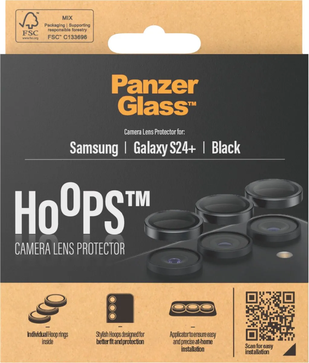 PanzerGlass PZ-1208 Camera Lens Protector - Samsung Galaxy S24 Plus