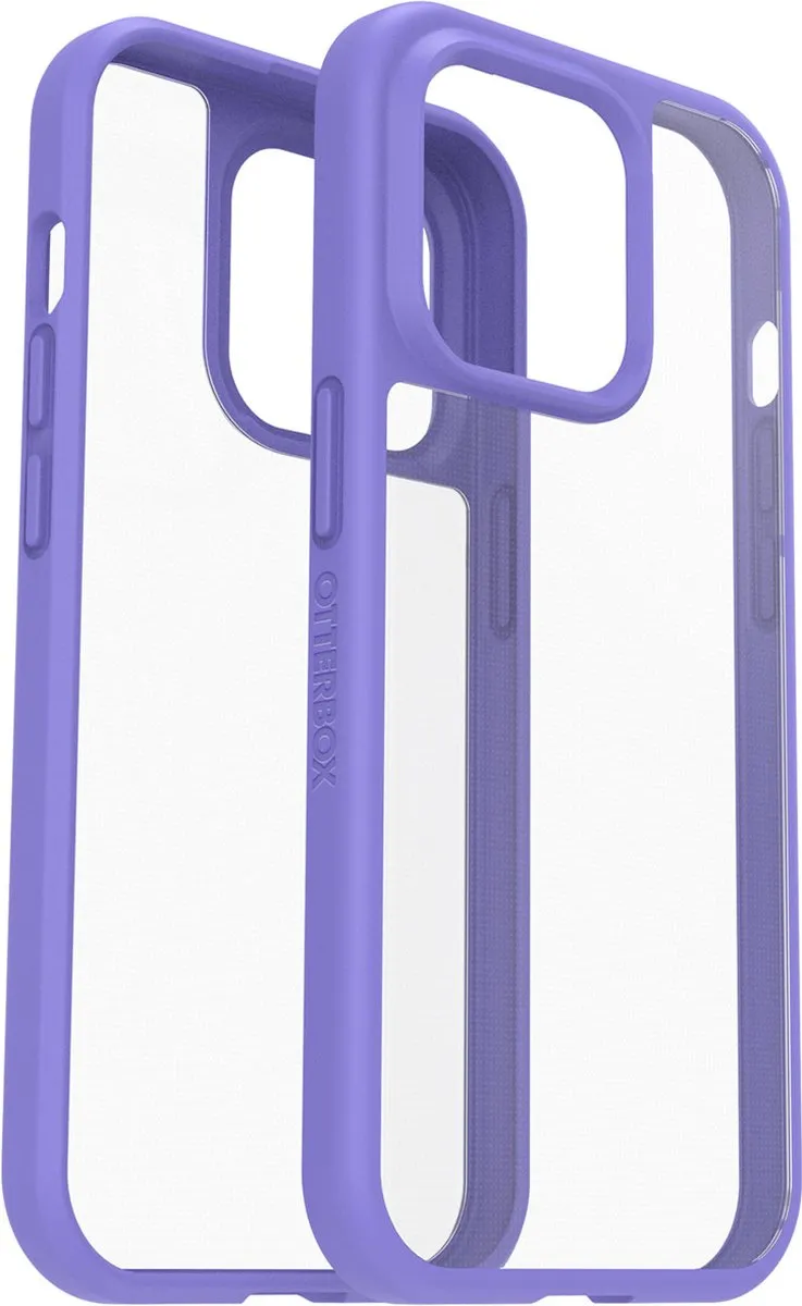 OtterBox React Hoesje 77-88894 - iPhone 14 Pro - Paars Transparant