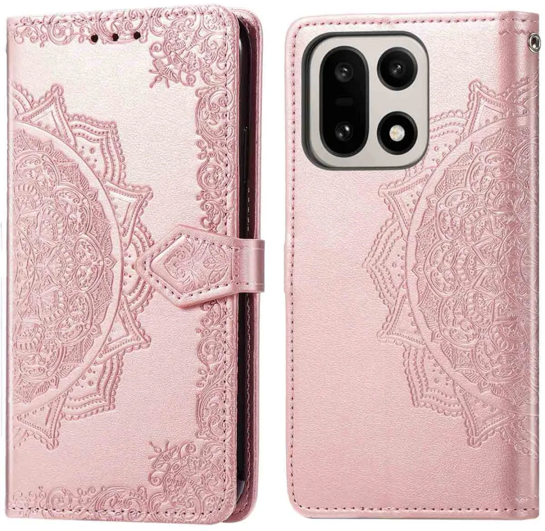 Imoshion Hoesje OnePlus 15 Mandala Bookcase Roségoud