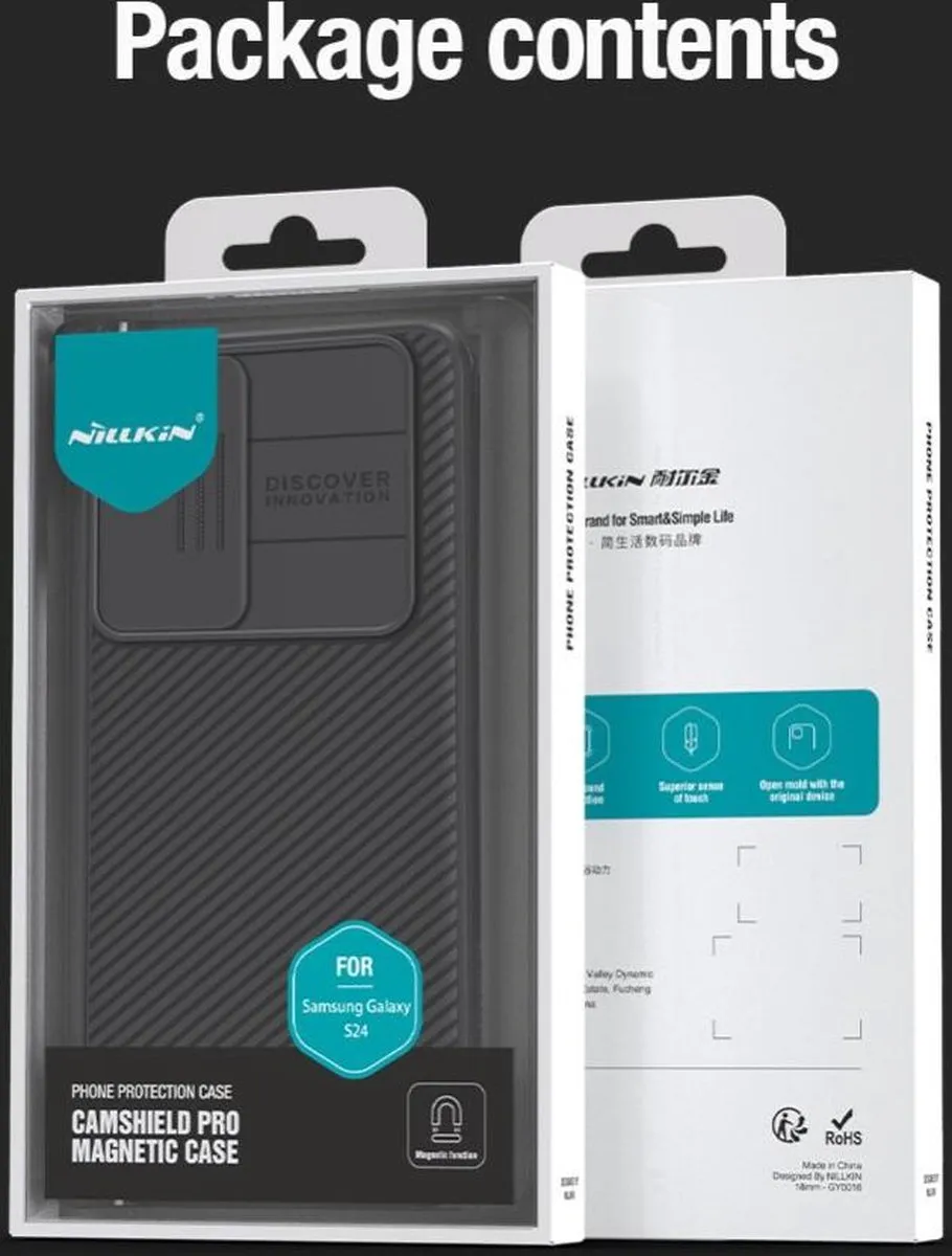 Nillkin CamShield Hoesje Groen - Samsung Galaxy S24