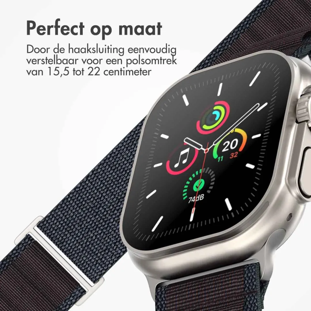 Imoshion Nylon Bandje Apple Watch 42mm - Paars