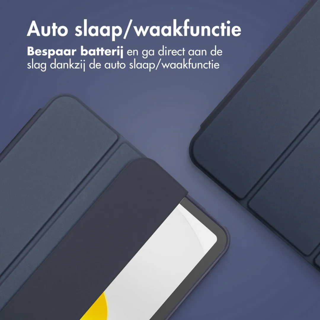 Accezz Tablethoes SH00089073 - Apple iPad 10/11 10.9" - Donkerblauw - afbeelding 6 van 6