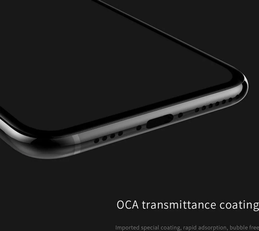 Nillkin Tempered Glass XD CP+MAX iPhone XS Max - Zwart - afbeelding 5 van 5