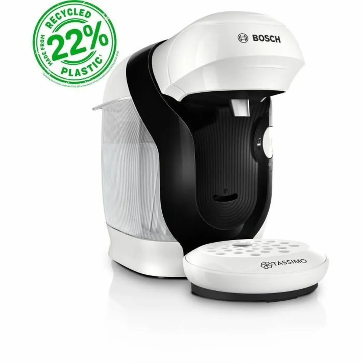 Bosch TAS114E Capsule Koffiemachine - 1400W - 700ml - Wit