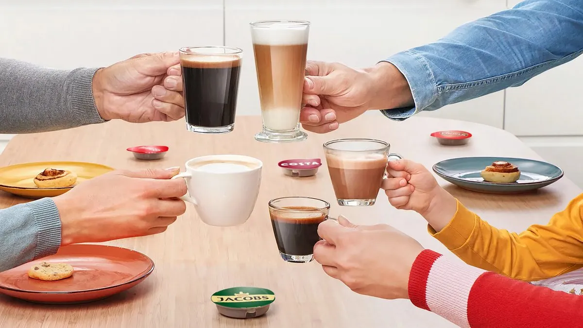 Bosch TAS114E Capsule Koffiemachine - 1400W - 700ml - Wit