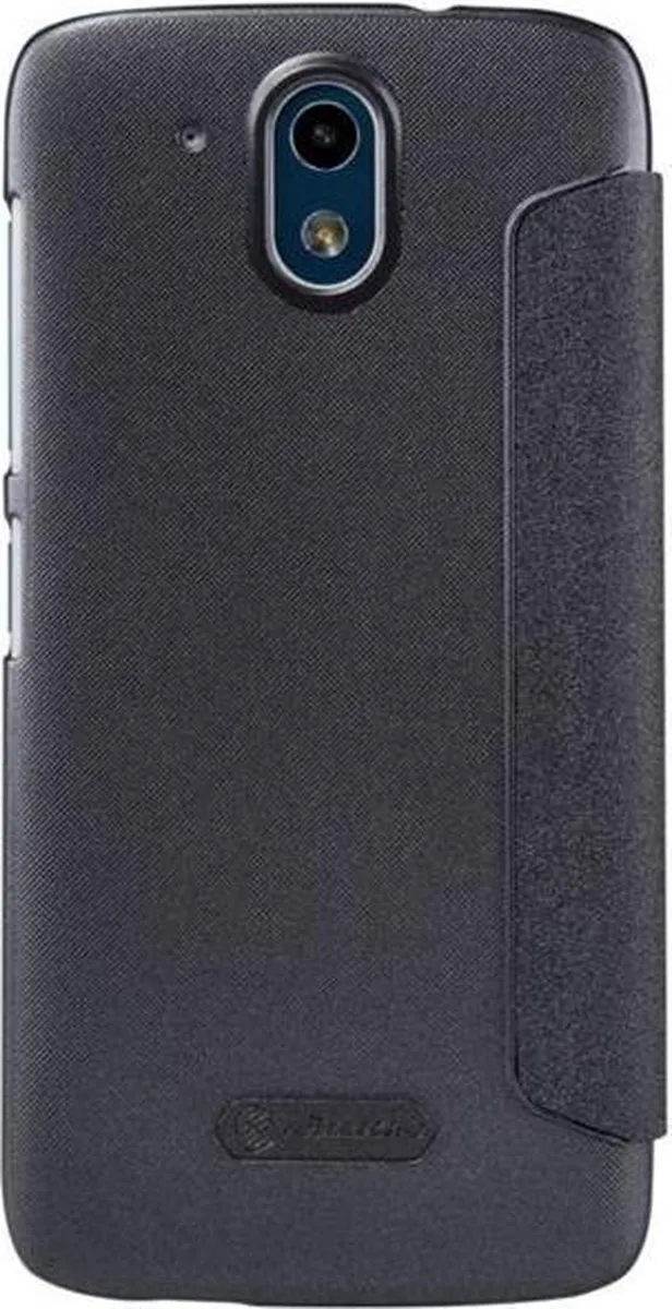 Nillkin Sparkle Series Leather Flip Case HTC Desire 526 - Zwart - afbeelding 2 van 4