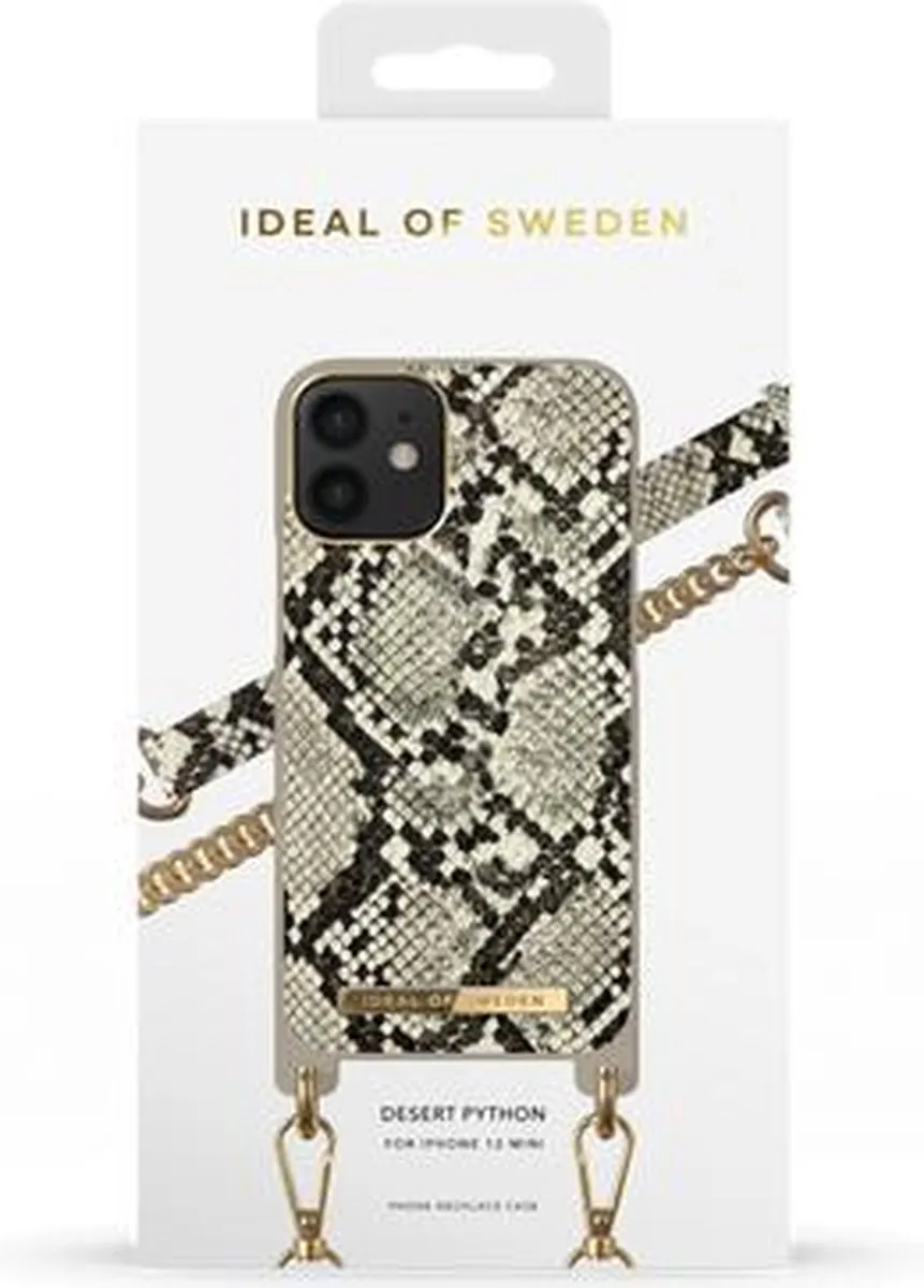 iDeal of Sweden Phone Necklace Case iPhone 12 Mini IDNCSS20-I2054-203 - Desert Python - afbeelding 5 van 5