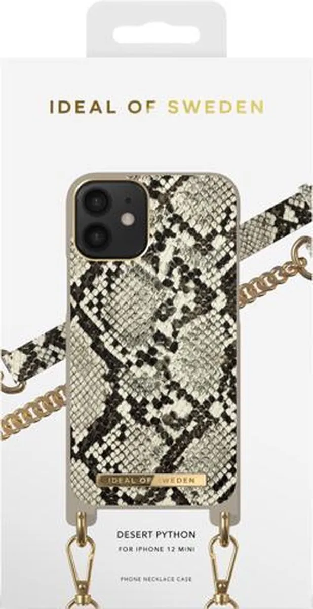iDeal of Sweden Phone Necklace Case iPhone 12 Mini IDNCSS20-I2054-203 - Desert Python - afbeelding 4 van 5