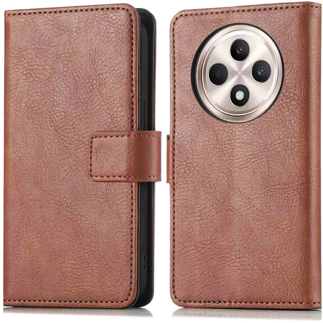 Imoshion Hoesje Oppo Reno 12F - 3 Pasjes - Bruin