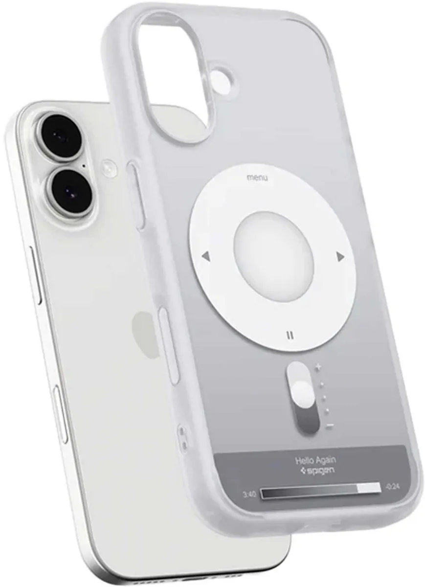 Spigen Ultra Hybrid Backcover ACS10389 - iPhone 17 - Zilver - afbeelding 6 van 6