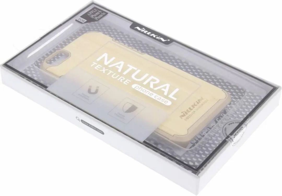 Nillkin Natural Texture Case iPhone 6/6s - Goud - afbeelding 4 van 5