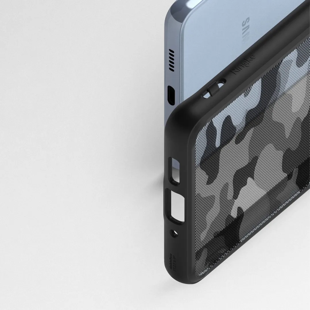 Ringke Fusion Matte Hoesje Zwart - Samsung Galaxy A73 - afbeelding 4 van 6