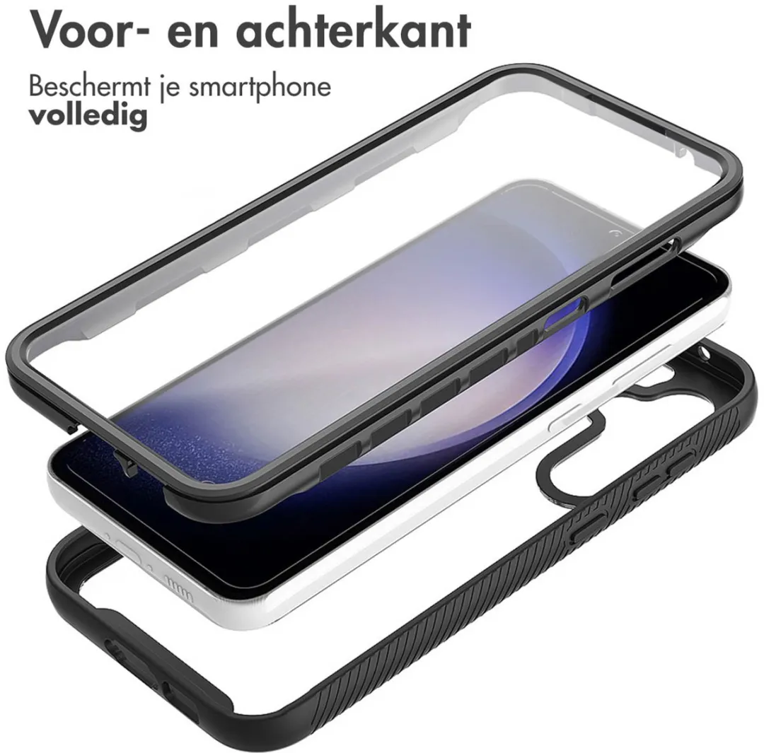 Imoshion Hoesje Samsung Galaxy S23 FE - 360° Beschermend - Zwart
