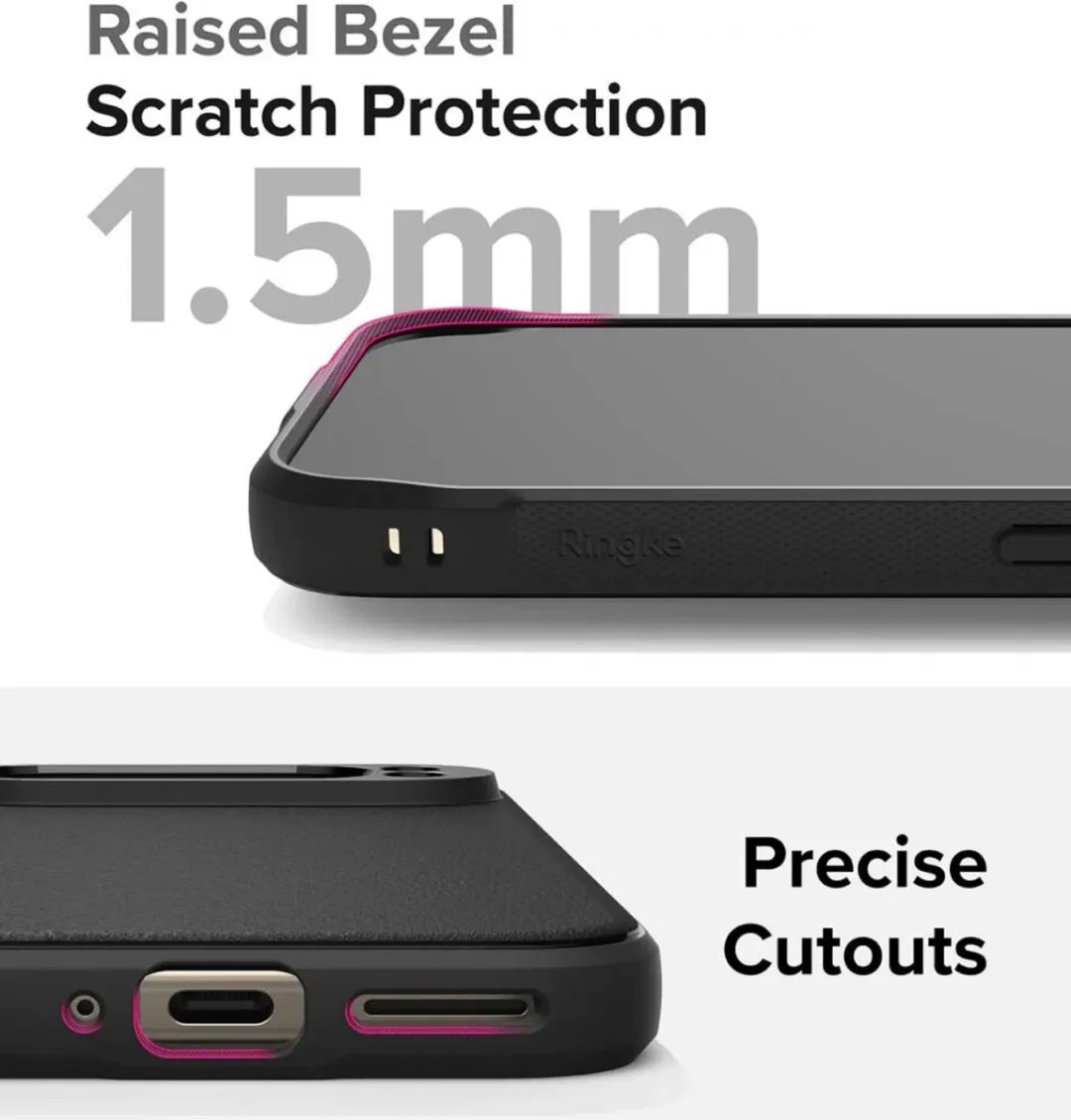 Ringke Onyx Hoesje Google Pixel 9 Pro XL - Zwart