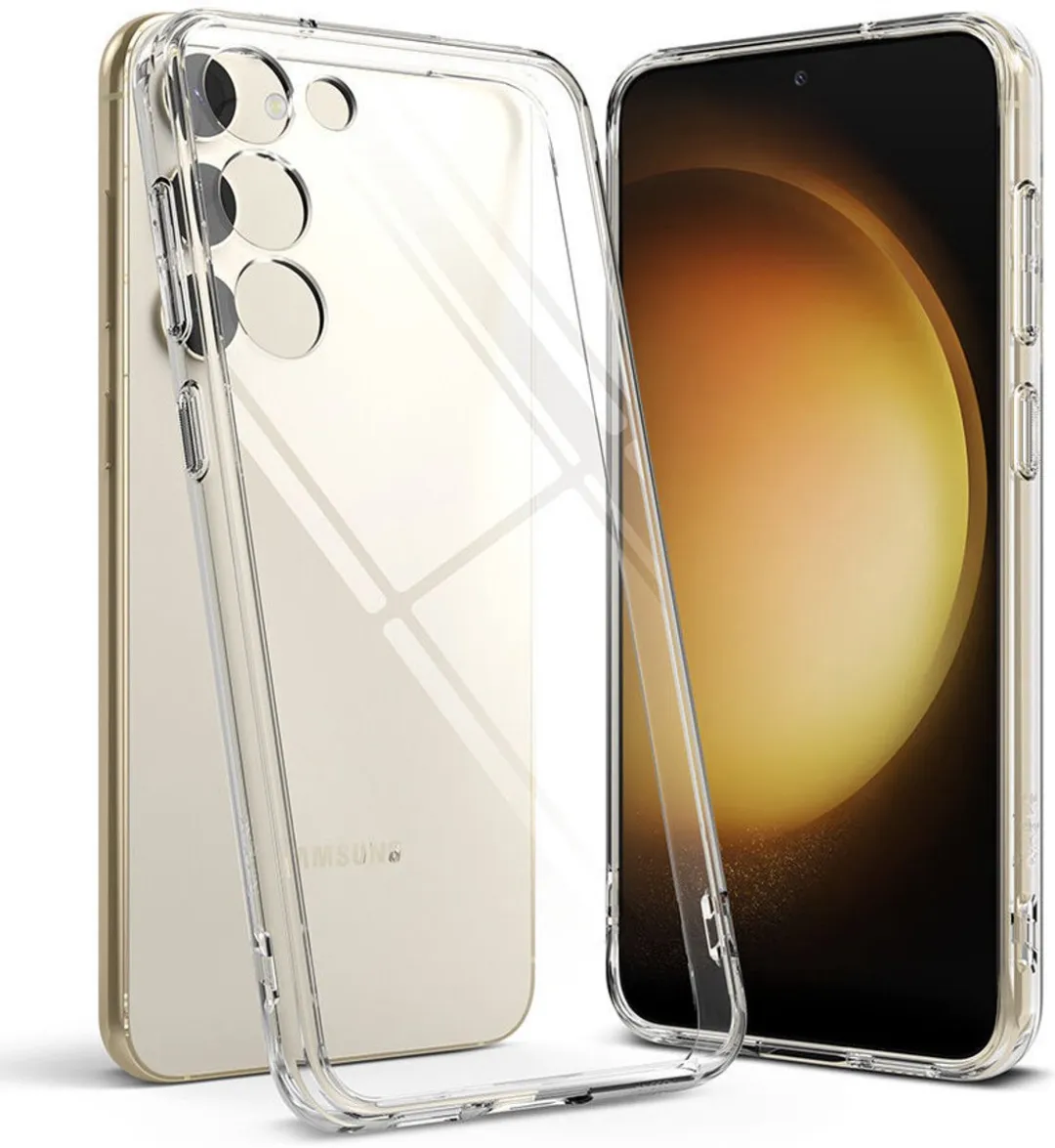 Ringke Fusion Hoesje Samsung Galaxy S23 Plus - Transparant