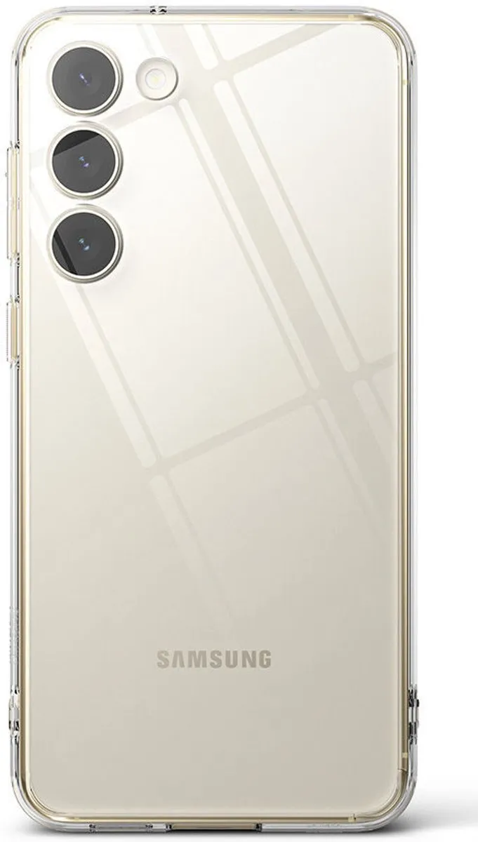 Ringke Fusion Hoesje Samsung Galaxy S23 Plus - Transparant