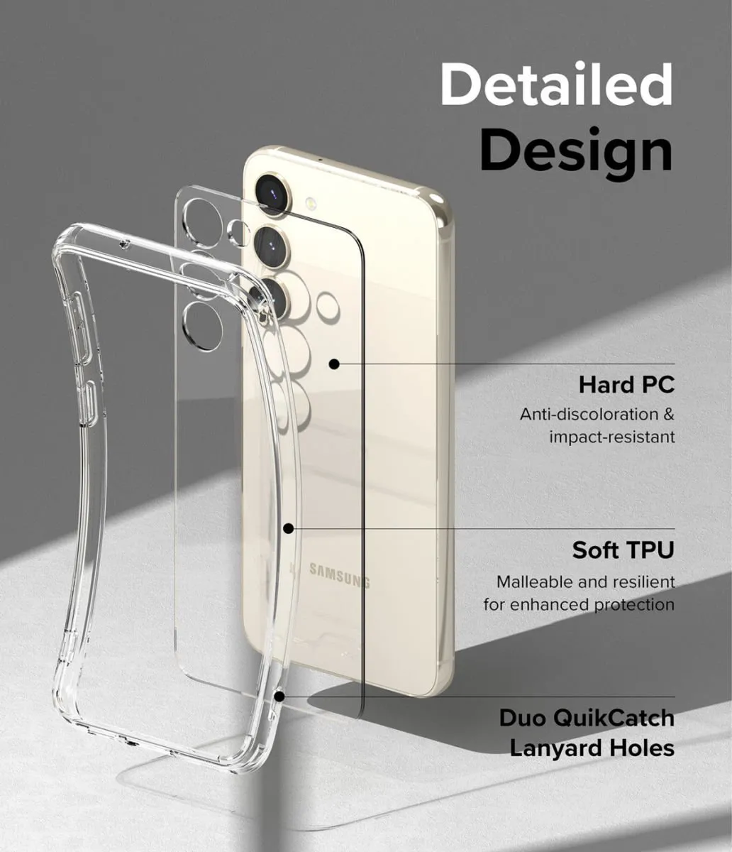 Ringke Fusion Hoesje Samsung Galaxy S23 Plus - Transparant - afbeelding 6 van 6