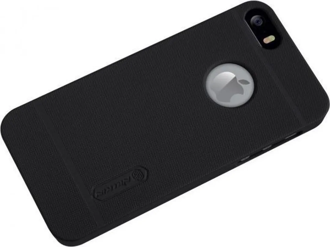Nillkin Frosted Shield iPhone 5/5s Hoes - Zwart - afbeelding 4 van 6
