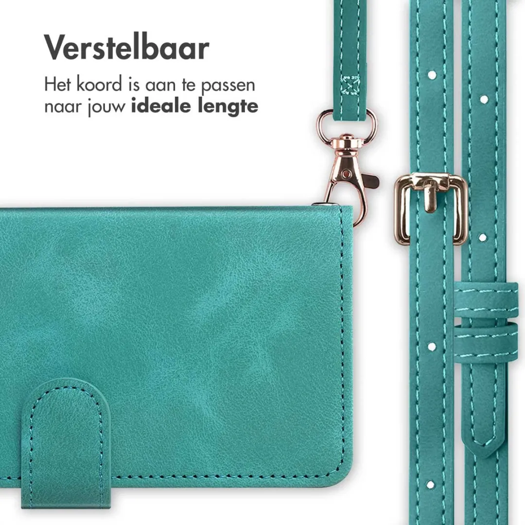 Imoshion Bookcase Hoesje Samsung Galaxy A54 - 3 Pasjes - Turquoise
