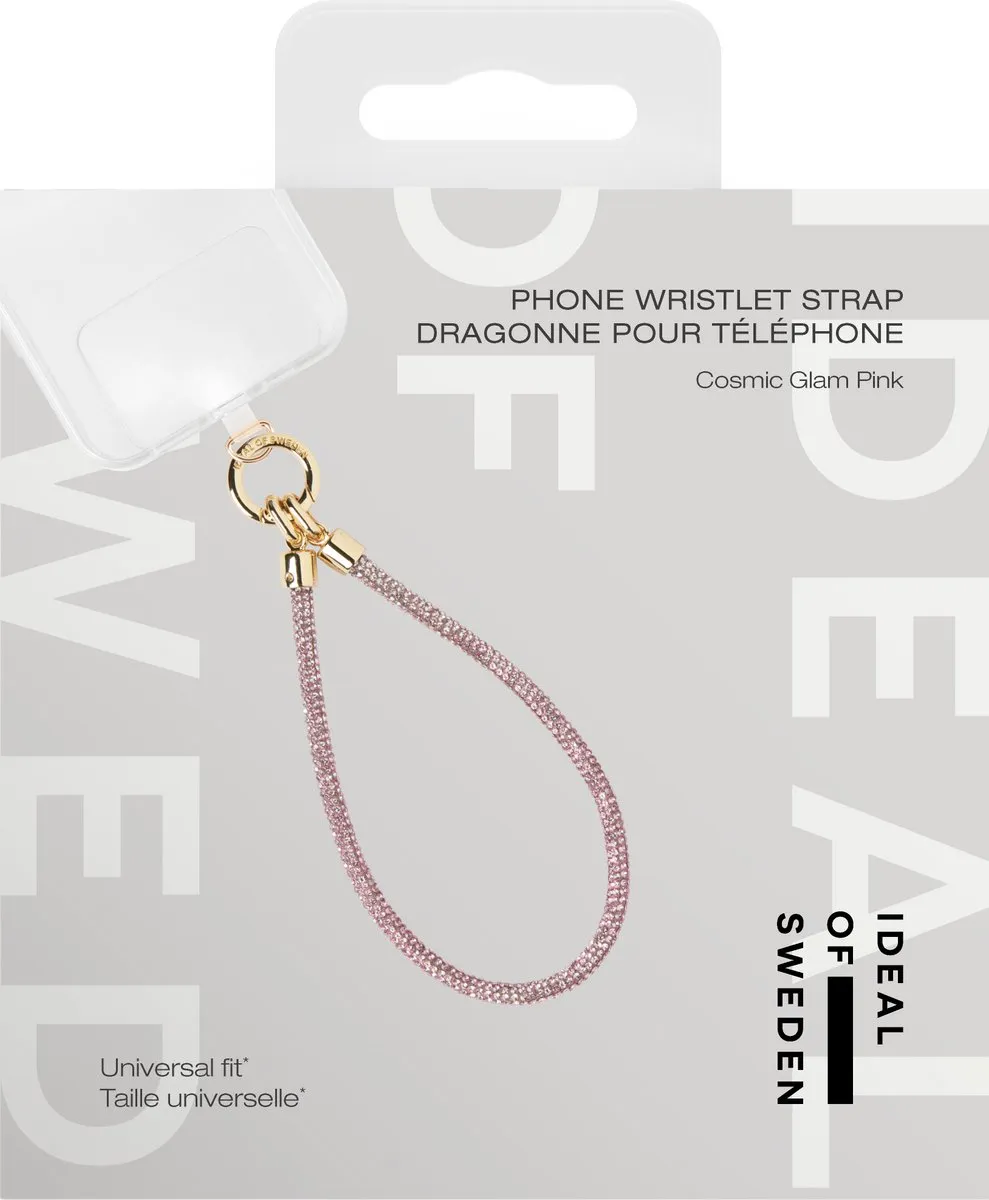 iDeal of Sweden Cosmic Glam Armband Telefoonkoord - Roze