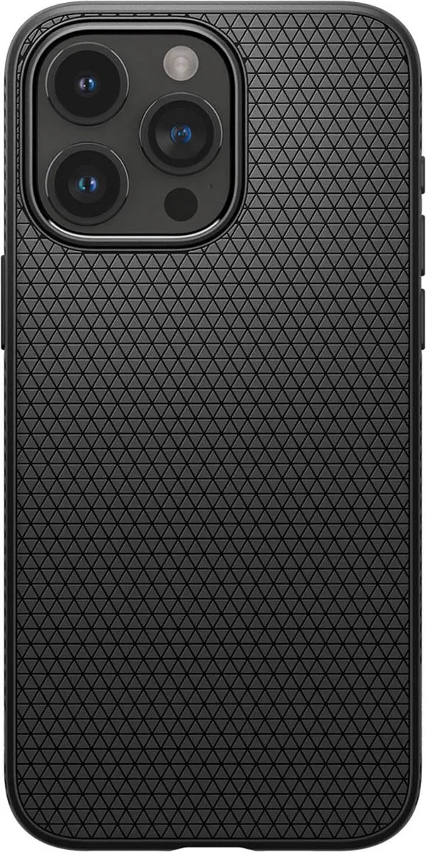 Spigen Liquid Air Case ACS06704 - iPhone 15 Pro - Zwart - afbeelding 6 van 6