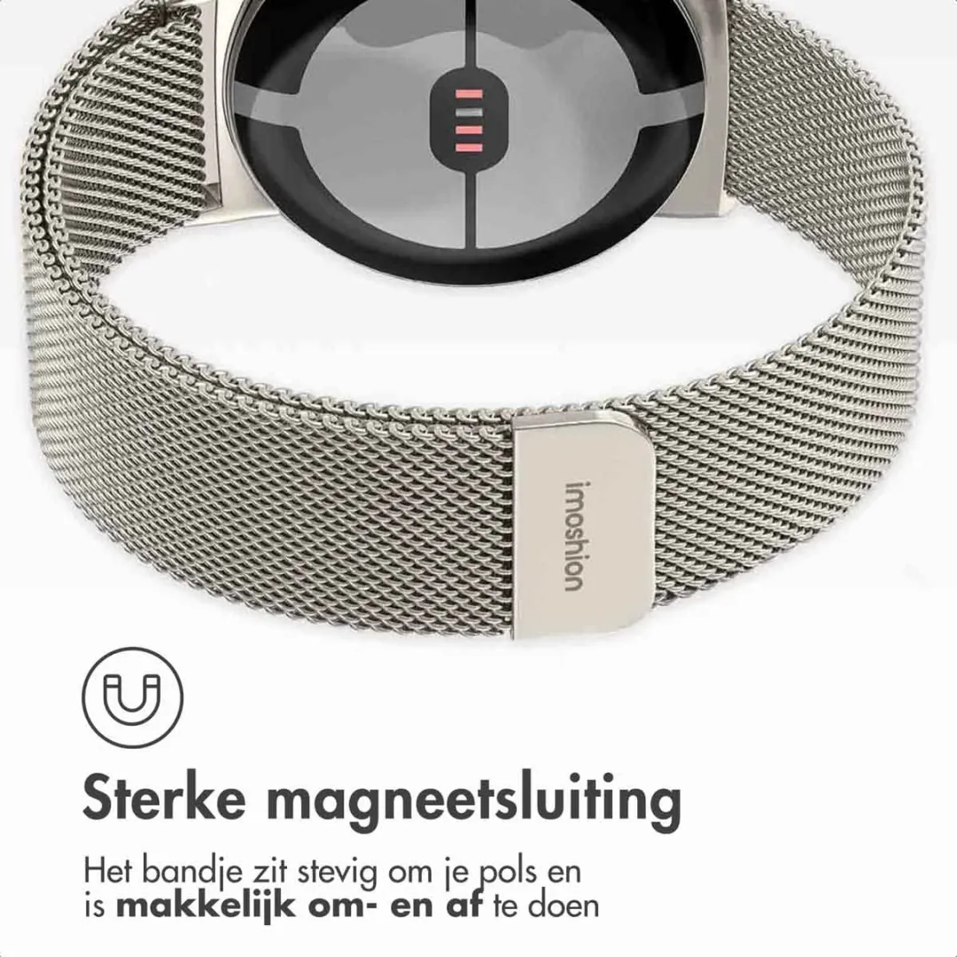 Imoshion Milanees Magnetisch Bandje Pixel Watch 3/4 45mm - Starlight