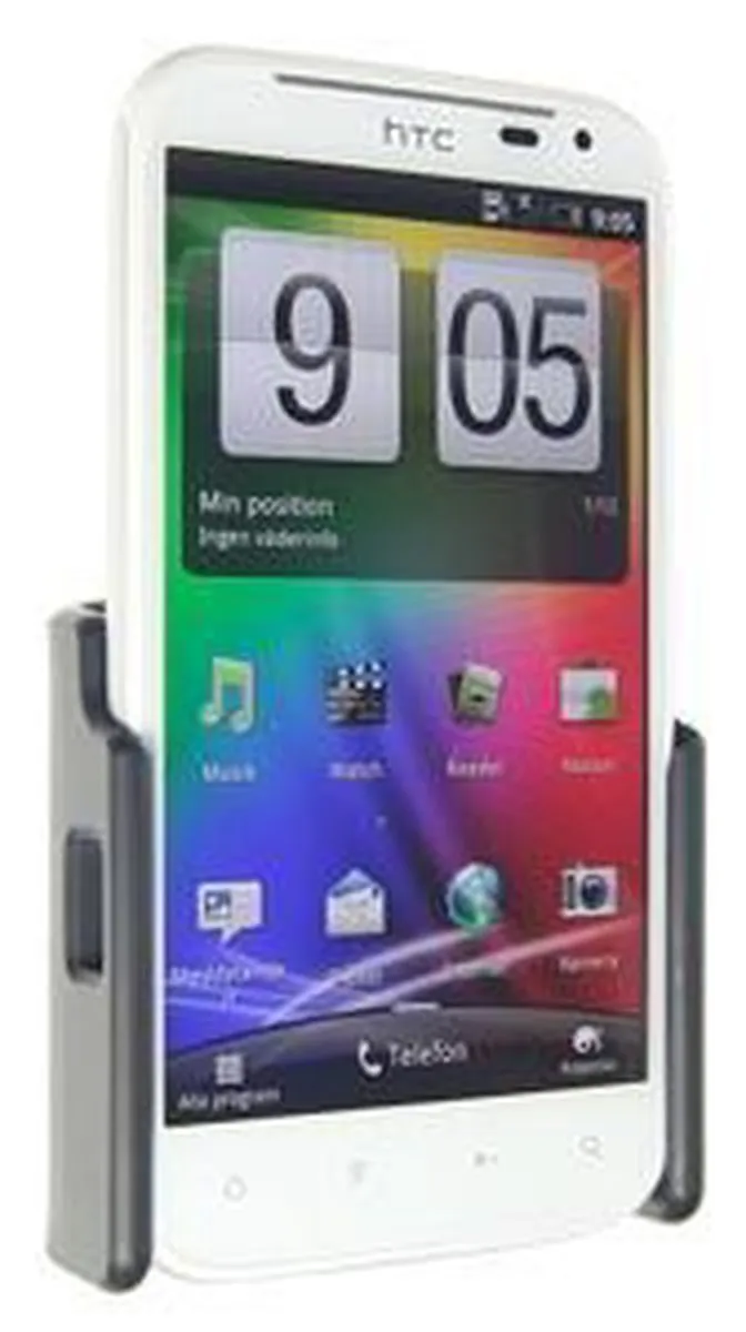 Brodit Passieve Draaibare Houder HTC Sensation XL - 4.3" - Grijs
