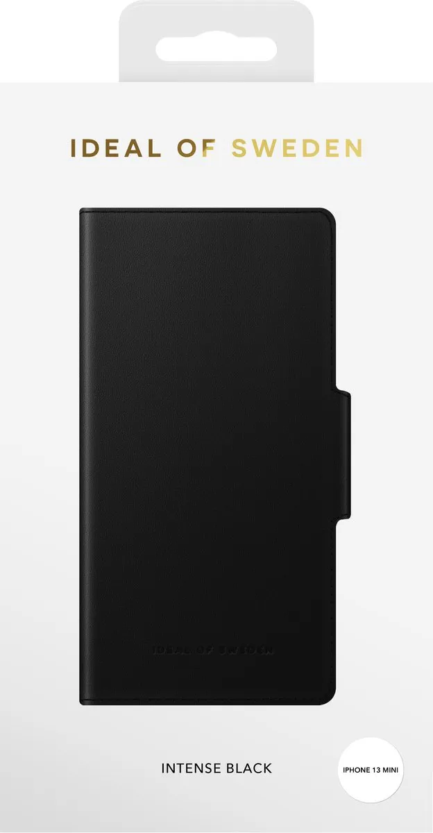 iDeal of Sweden Atelier Wallet iPhone 13 Mini Intense Black