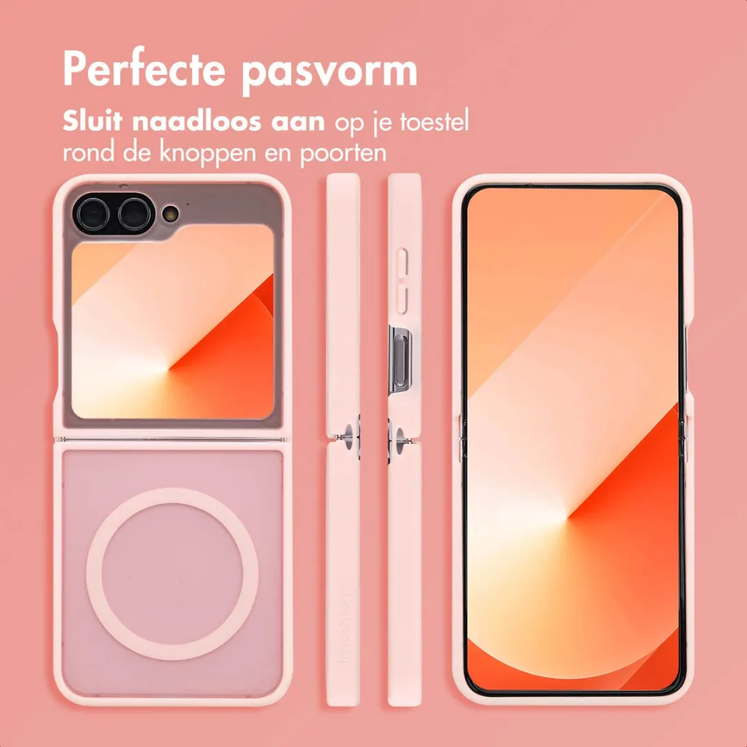 Imoshion Hoesje Samsung Galaxy Z Flip 6 - Lichtroze MagSafe - afbeelding 6 van 6