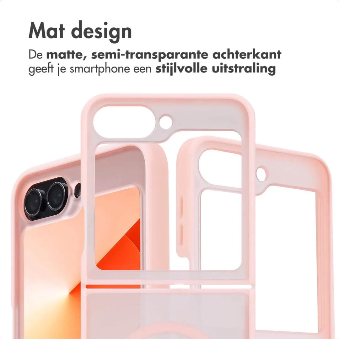 Imoshion Hoesje Samsung Galaxy Z Flip 6 - Lichtroze MagSafe