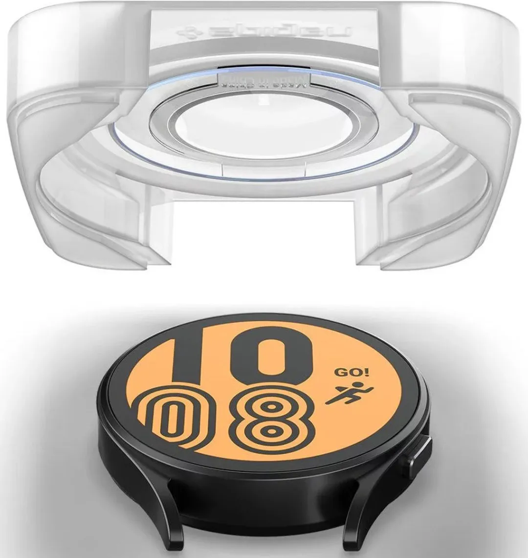 Spigen AGL05339 Screenprotector Samsung Watch 4/5 44mm - 2 Stuks