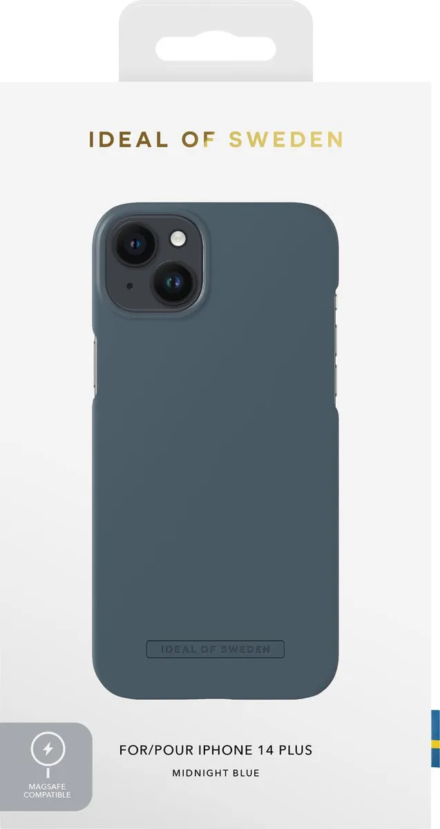 iDeal of Sweden iPhone 14 Plus MagSafe Hoesje - Midnight Blue