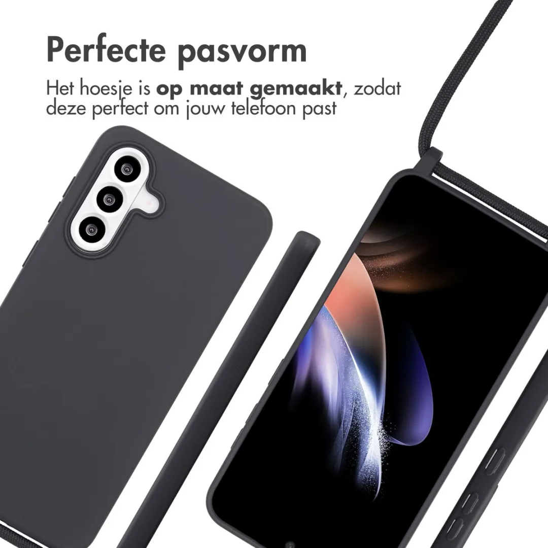 Imoshion Siliconen Hoesje Samsung Galaxy A56 - Zwart - afbeelding 6 van 6