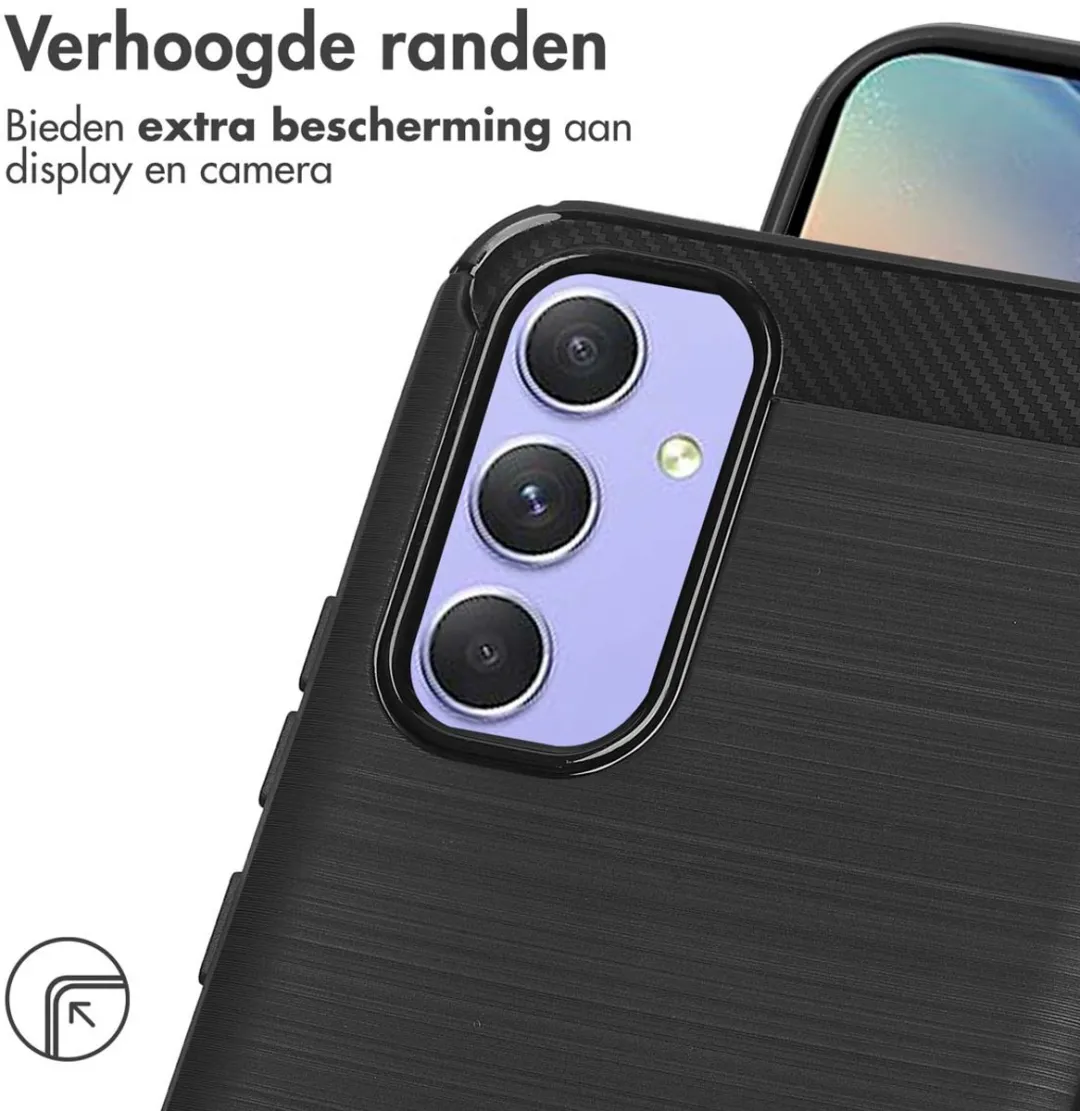 Imoshion Hoesje Samsung Galaxy A54 - Zwart