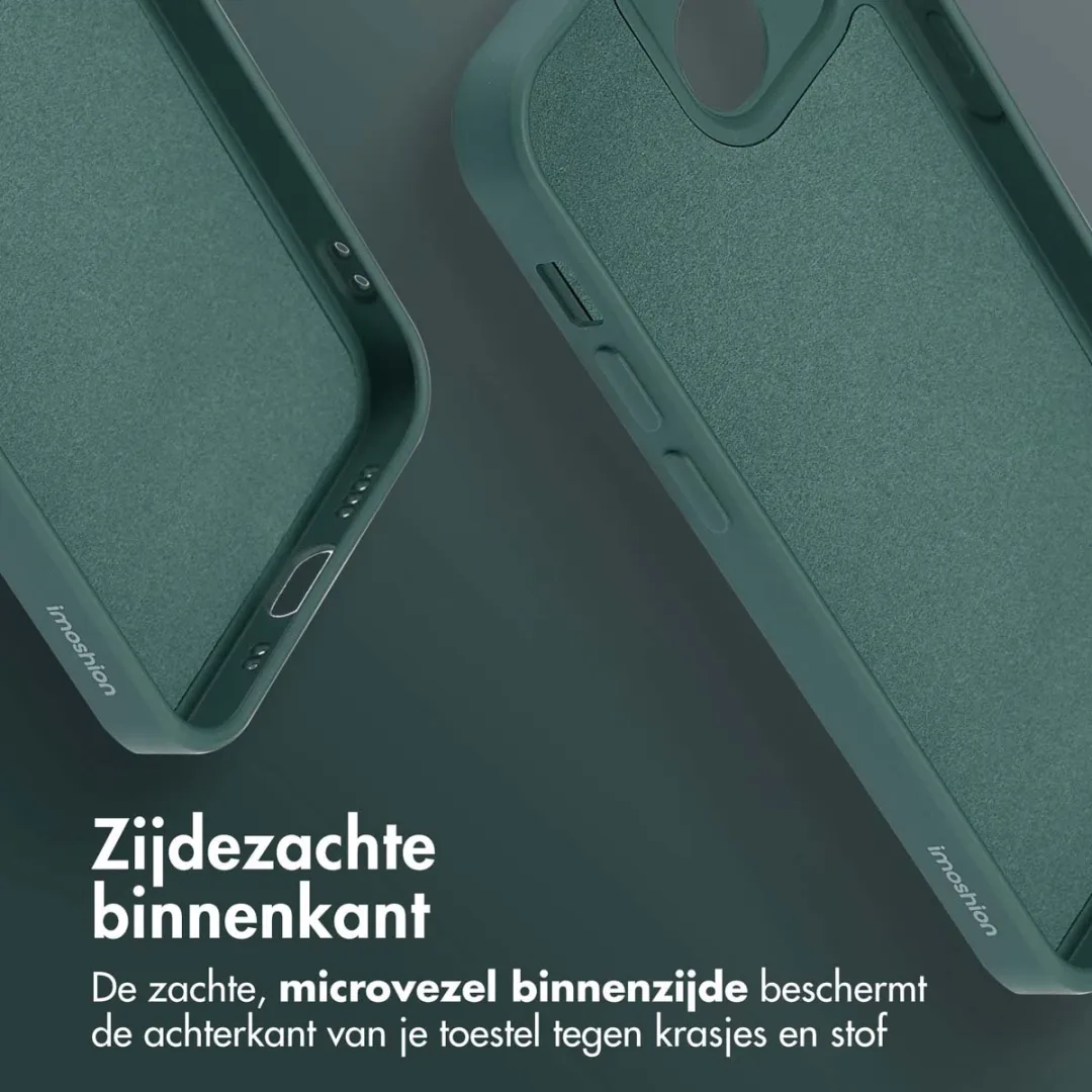 Imoshion Hoesje iPhone 13 Mini - MagSafe Donkergroen